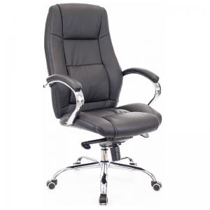 Офисное кресло Everprof Kron M Кожа Черный (EC-366 Leather Black)
