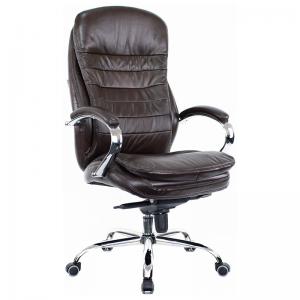 Офисное кресло Everprof Valencia M Кожа Коричневый (EC-330 Leather Black)