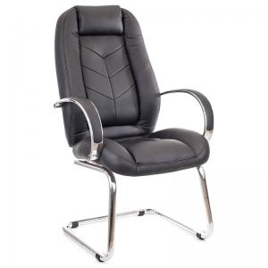Офисное кресло Everprof Drift Lux CF Экокожа Черный (EC-331-2 CF PU Black)