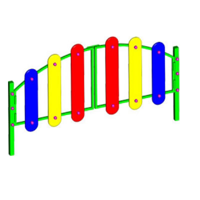 Ограждение игровой зоны h=0.7м (калитка)